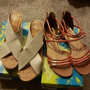 👡👡Two pair of sandals!!